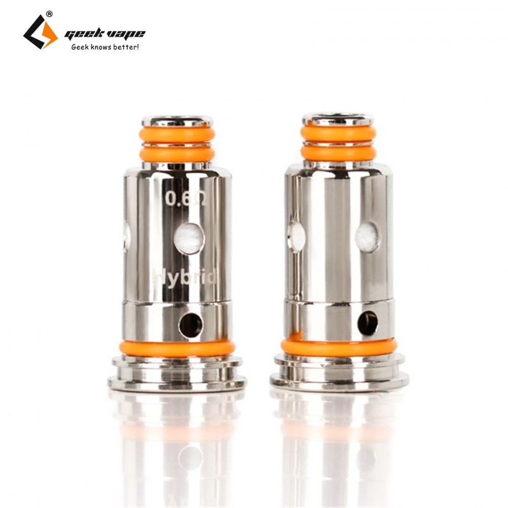 Geek-vape G Coil for Aegis Pod Kit,Wenax Stylus Kit,Wenax C1 Kit / G18 Kit (5pcs/pack)