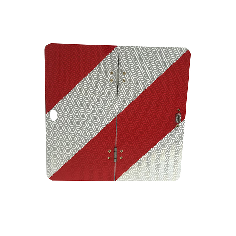 Road safety folding barricades warning sign with reflective factory wholesales