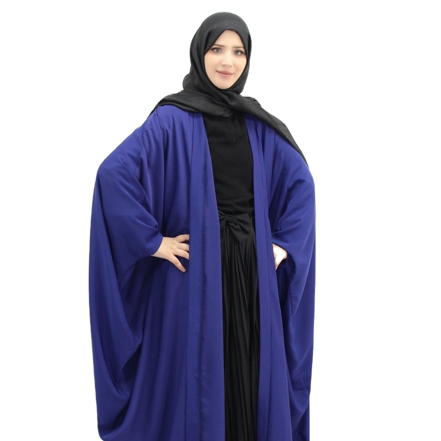 wholesale cheap Plus size silky ladies abayas saudi arabic styles designs muslim kaftan jalabiya for women