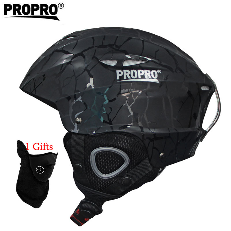 Propro Skiing Protective Gear Helmet Outdoor Sports Snowboard Skateboard Bike Helmet Motorcycle With Removable Ear Cushion