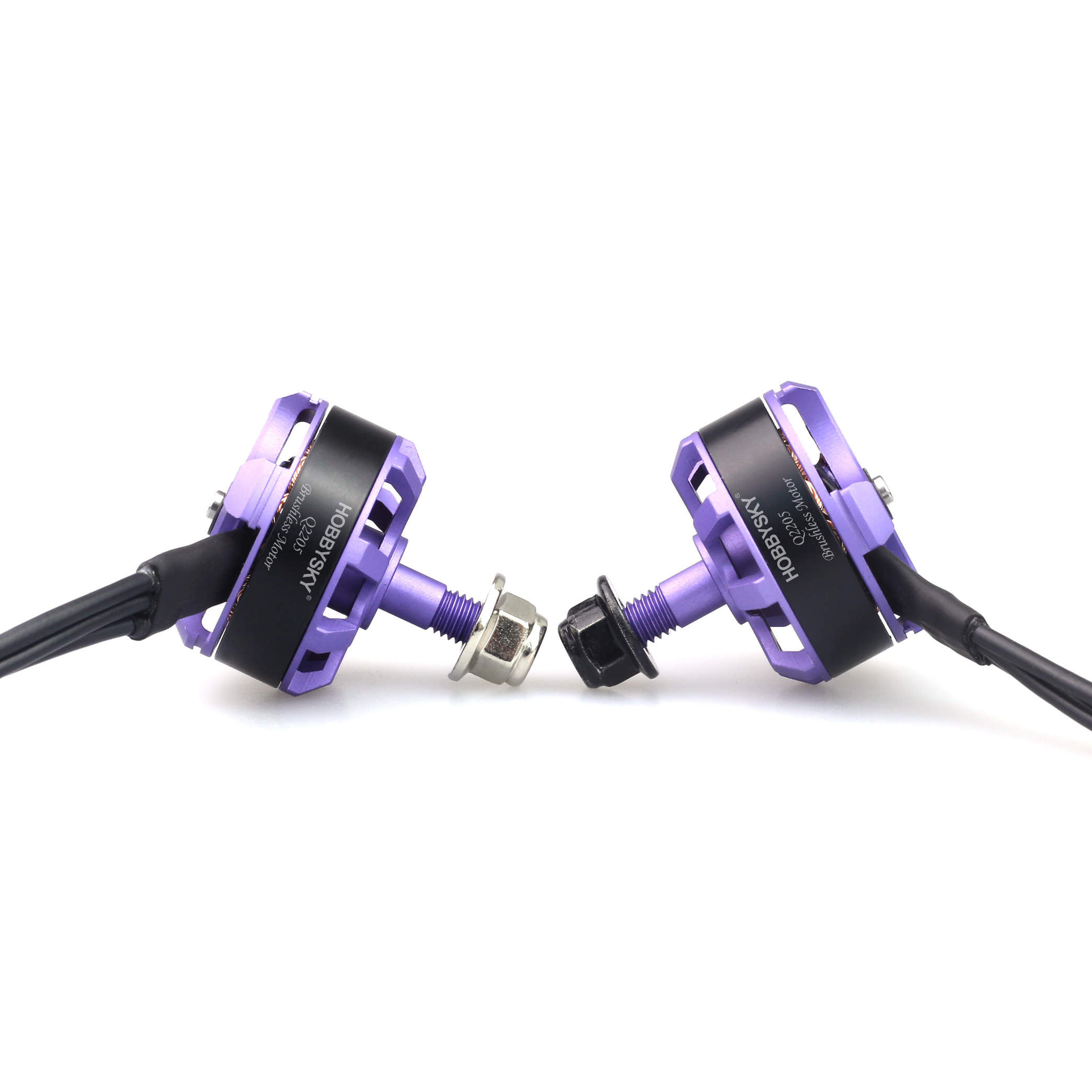 Заводская Прямая поставка HOBBYSKY Q2205 2300 кв бесщеточный двигатель для FPV гоночного дрона мультикоптера Hexa