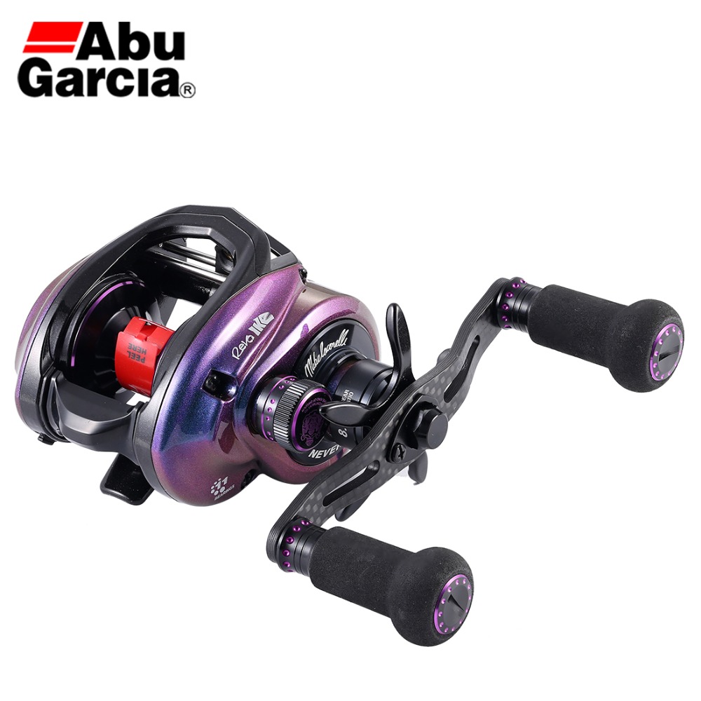 100% authentic Abu Garcia REVO4 IKE 10+1BB Carp Spinning Electric Baitcasting Sea Saltwater Fishing Reels