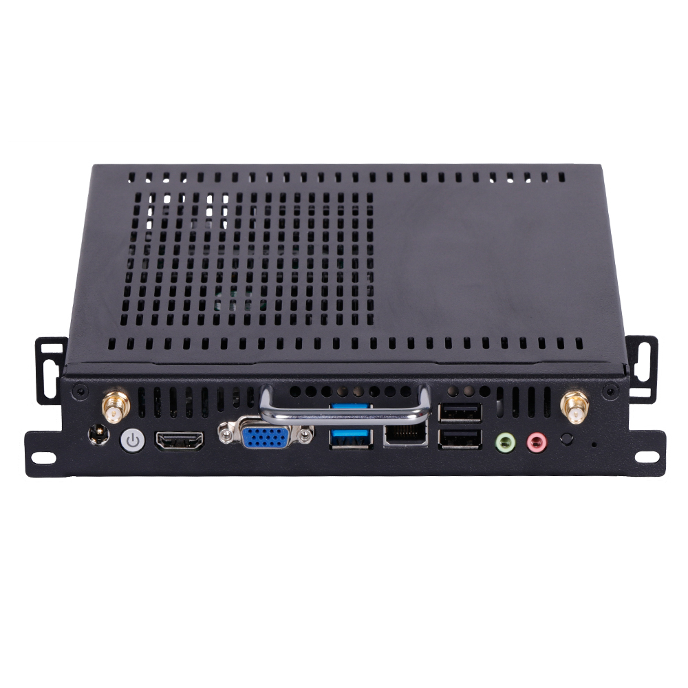 Мини-ПК с Rs232 Core I3 I5 I7 DDR3 4 ГБ оперативной памяти 128 ГБ SSD WIFI OPS маленький ПК для интерактивной доски