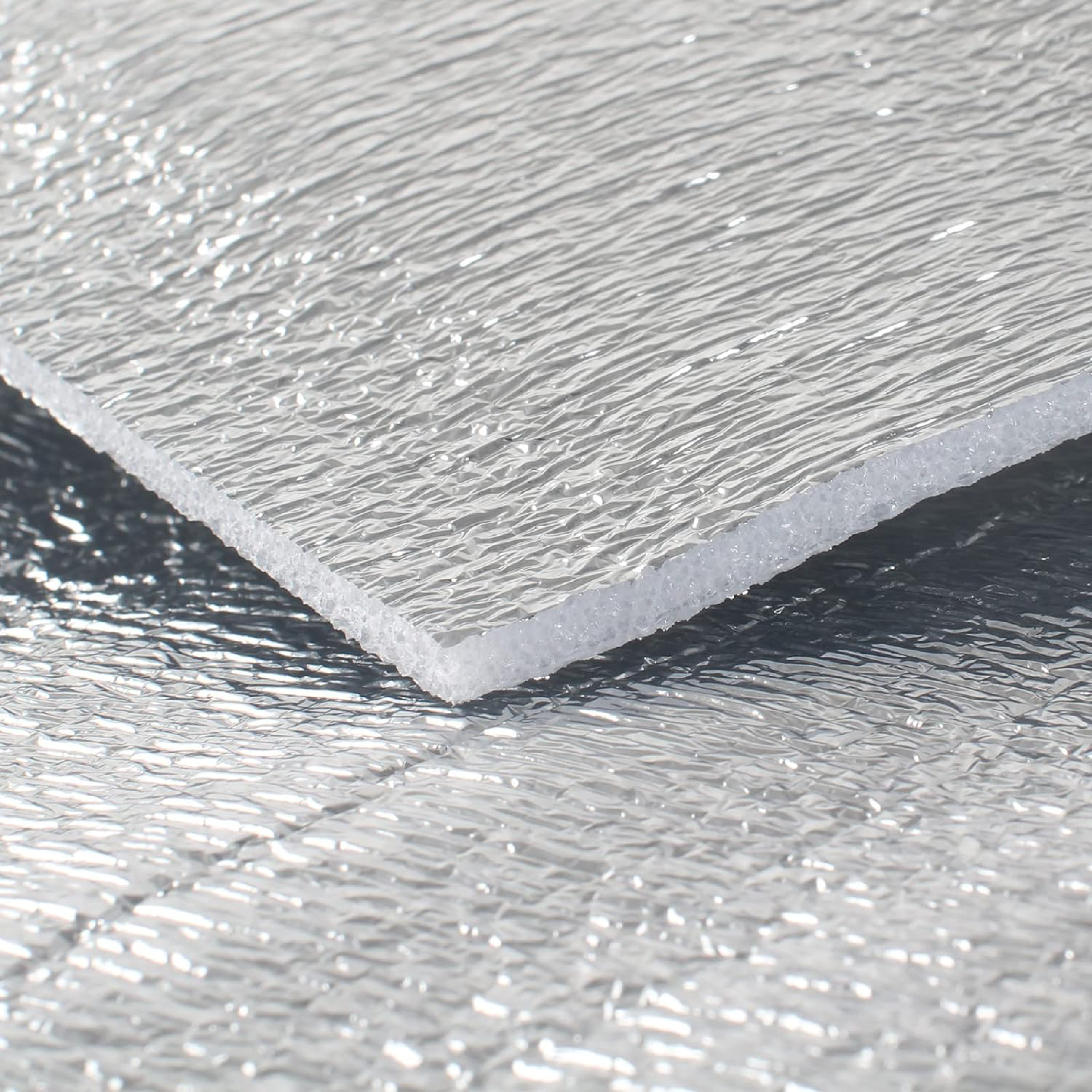 Reflective Aluminum Foil Backed EPE Foam PE BUBBLE Thermal Insulation Materials