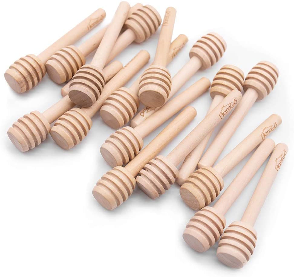 Billions Manufacturer Mini Wooden Honey Stick Honey Spoon / Dipper