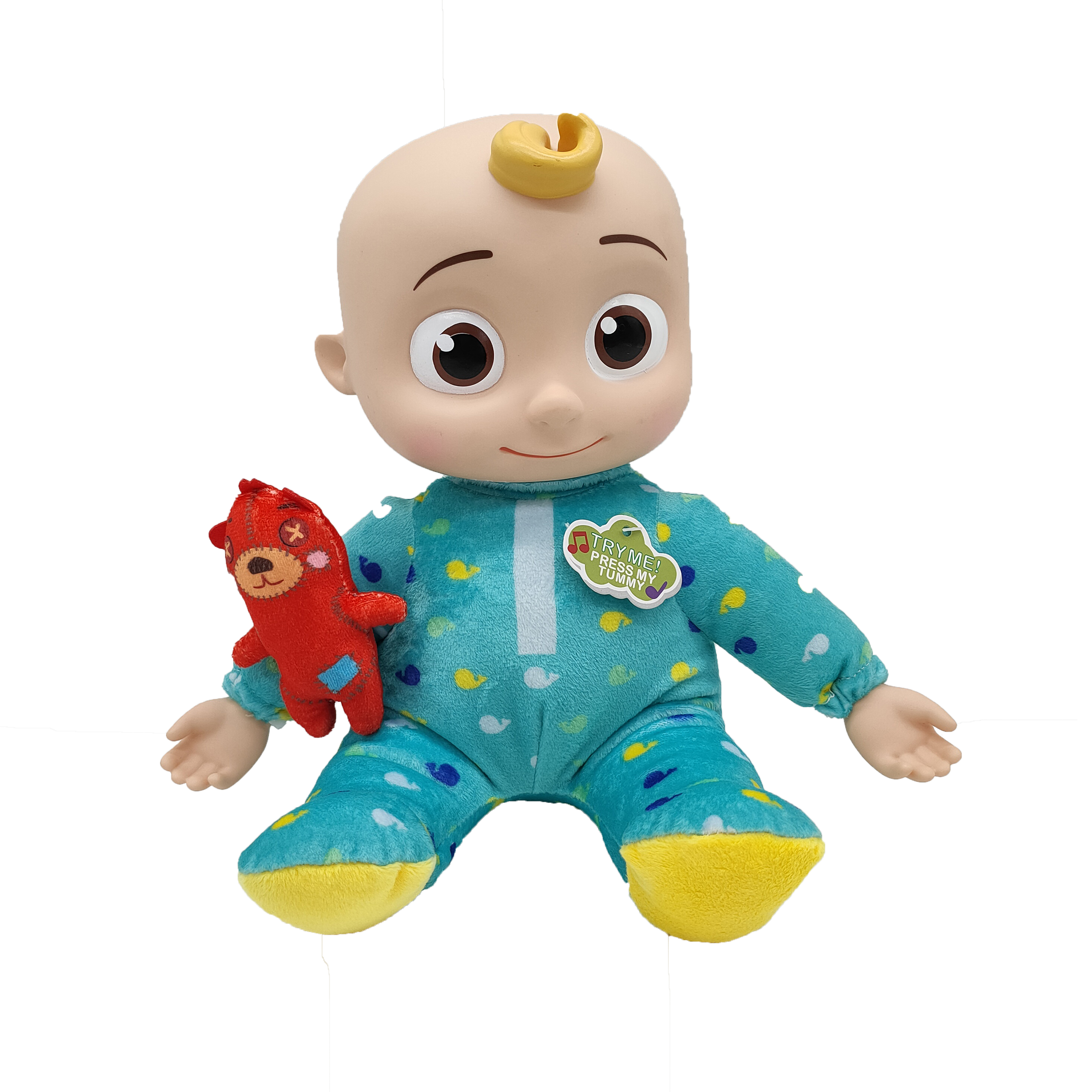 Cute Cocomelon JJ Stuffed plush doll toy music doll singing doll gifts for children