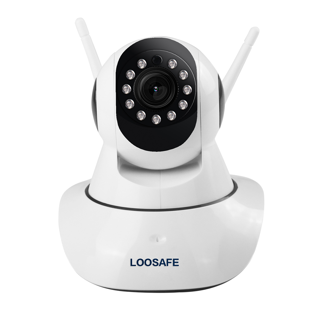 Видеоняня loosafe 720P, беспроводная камера видеонаблюдения с SD-картой для помещений, хорошее качество, домашняя система видеонаблюдения с Wi-Fi