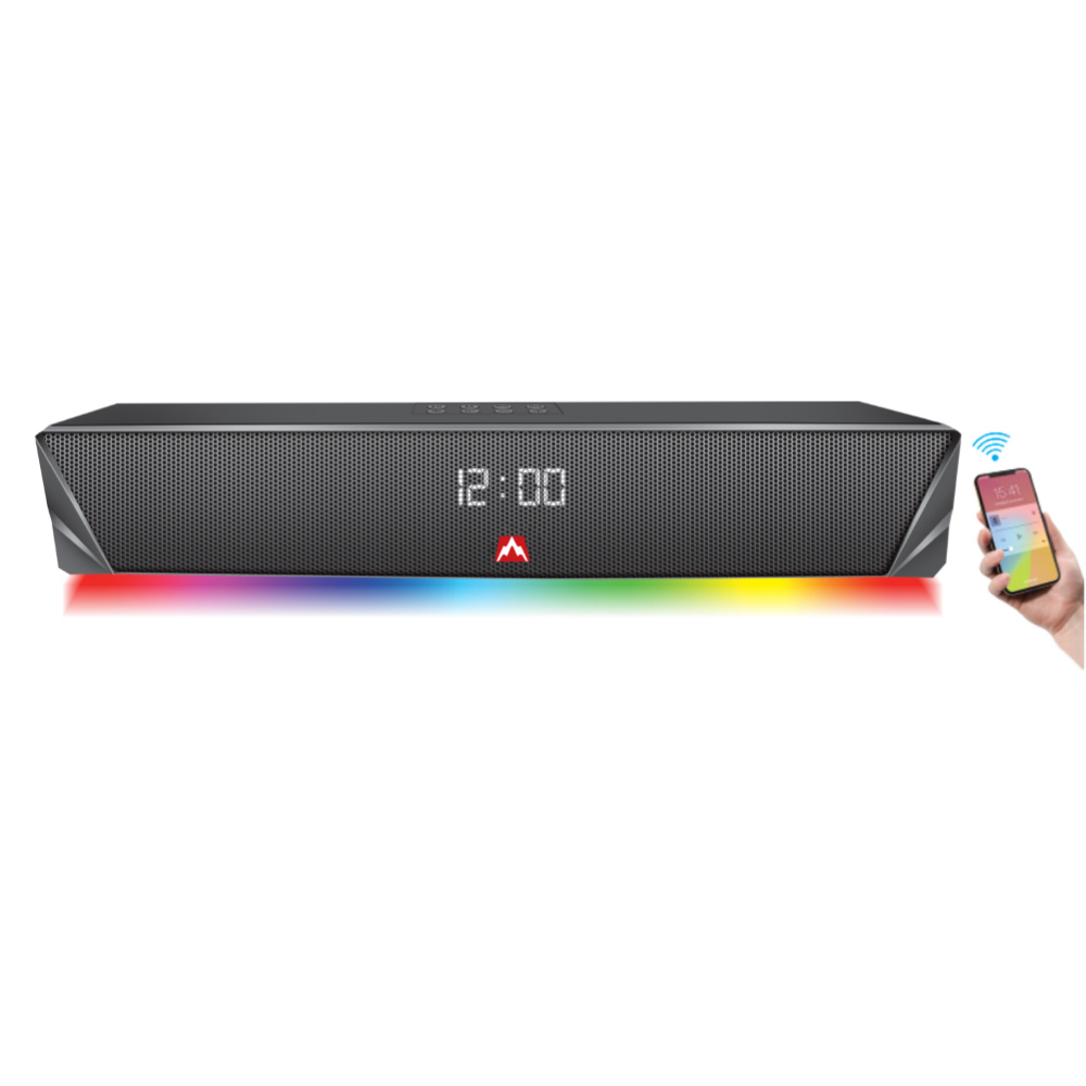 2021 Горячая продажа пользовательские RGB многоцветный свет Домашний кинотеатр системы колонки Саундбар беспроводной BT динамик