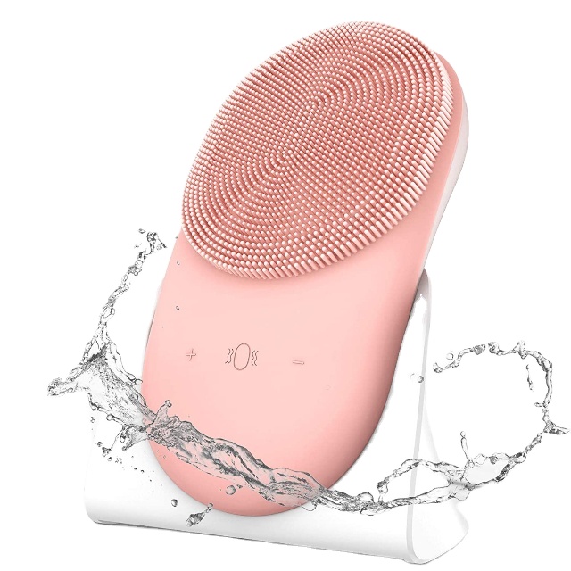 Factory Selling Face Scrubber Massager Mask Silicon Exfoliator Tool Silicone Rechargeable Electric Facial Cleansing Brush