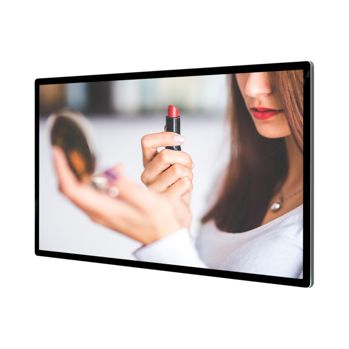 Крытый 65 дюймов 3840*2160 большой настенный android экран lcd рекламный дисплей