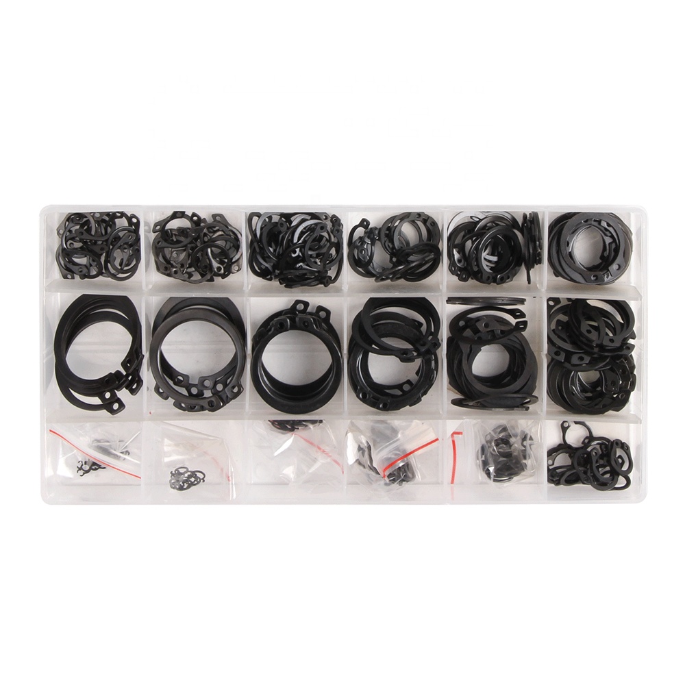 VIKTEC 300PCS Assortment Mixed Retaining Snap Ring Internal and External Seeger Circlip