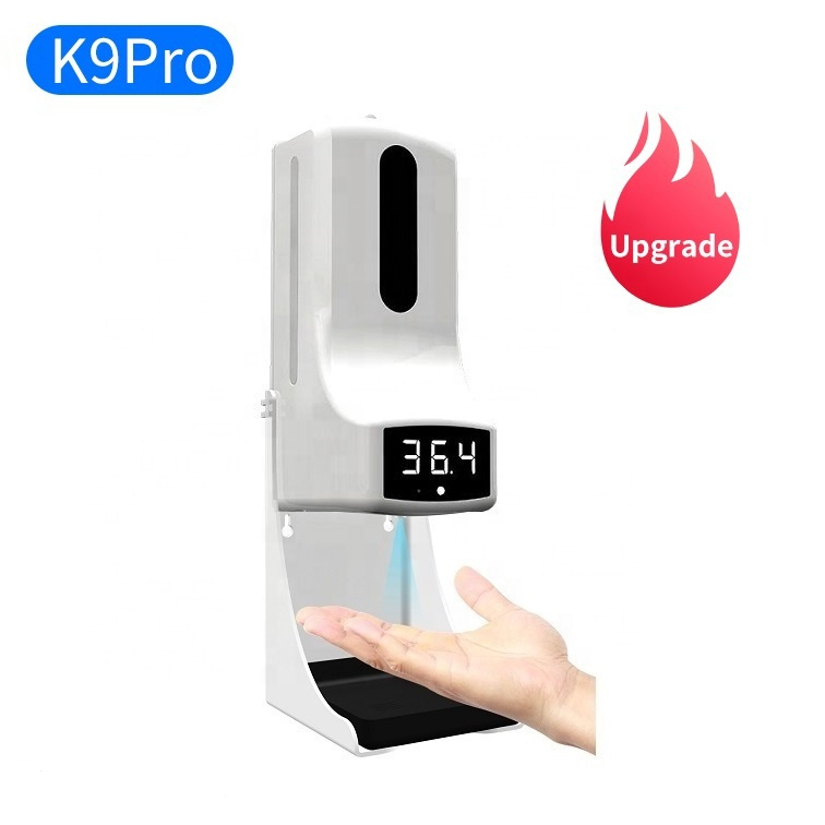 Дозатор для мыла K9 Pro, автоматическое измерение температуры, 1000 мл