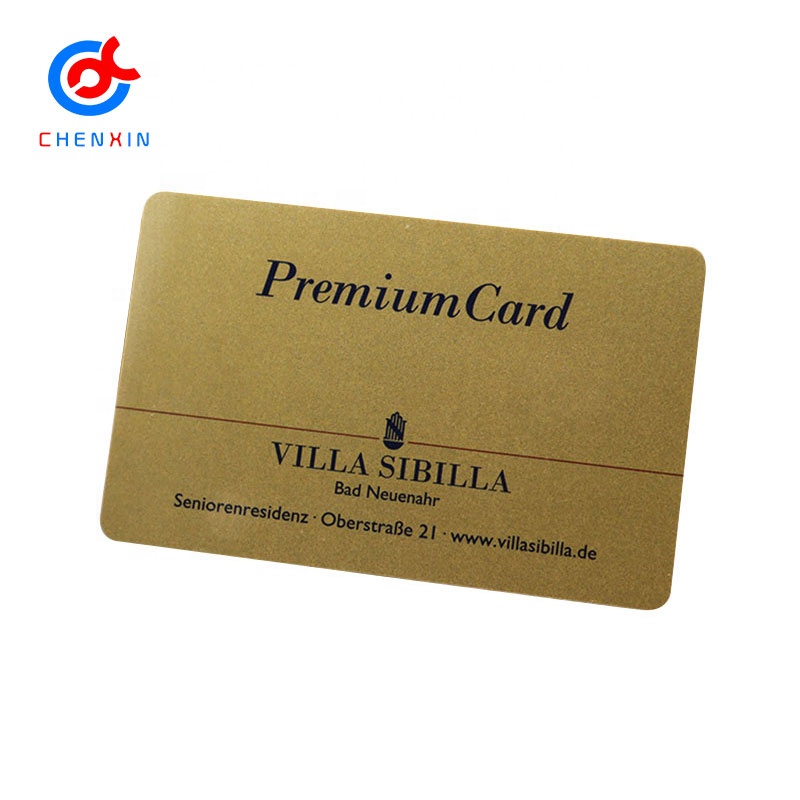 Free Sample Custom IC Chip Printed rfid Card Vip Membership Cards NFC Card