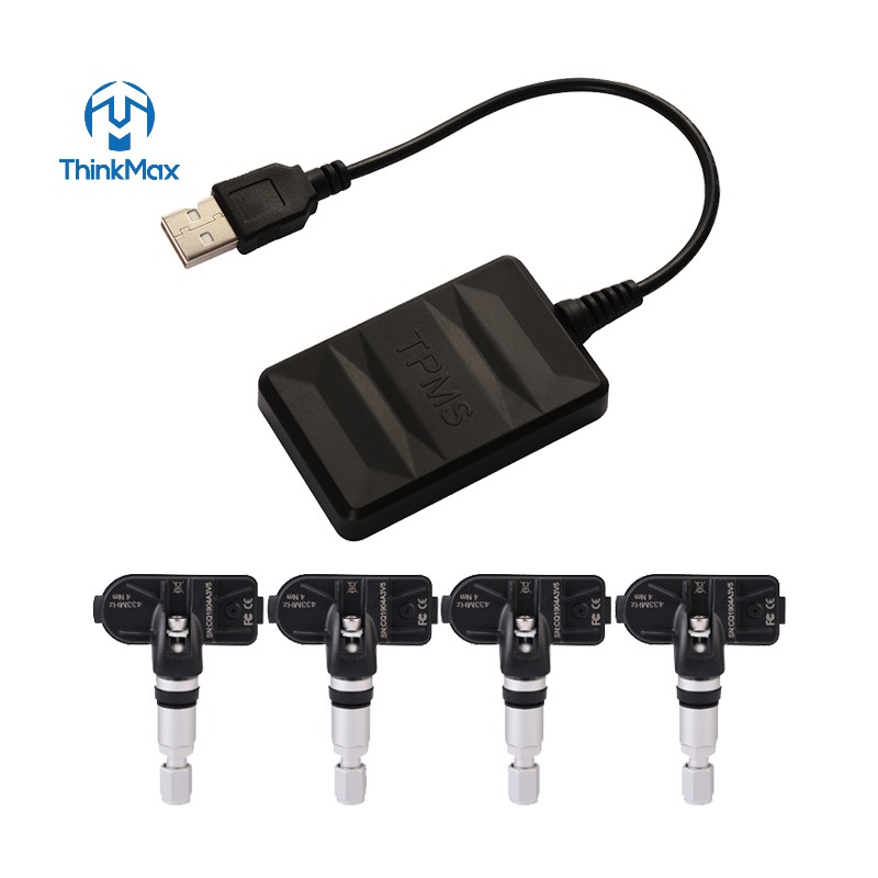 8 бар для автомобиля TPMS 4 датчика USB Tpms мощность автомобильная шина внутренняя универсальная сенсорная система высокое качество Android Usb Tpms язык