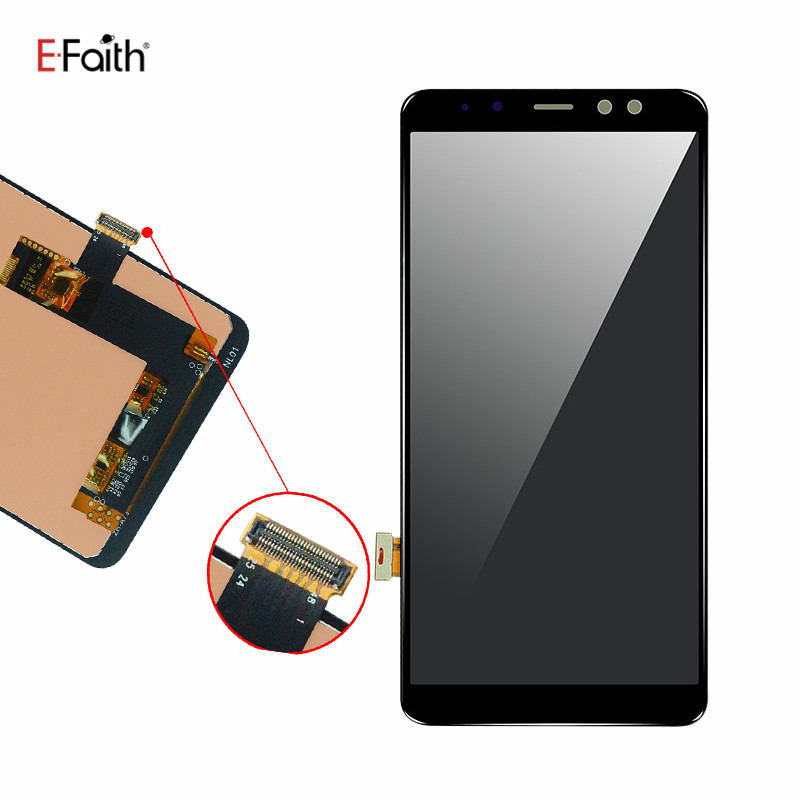 Incell quality replacement touch screens mobile phone lcds for samsung galaxy a8 plus a730 a730f lcd screen