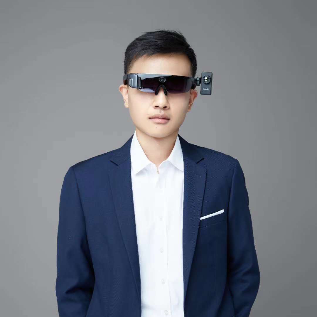 2020 новейшие смарт-очки AI + AR для измерения температуры без использования рук для аэропорта/музея/общественного ведомства/полиции/метро
