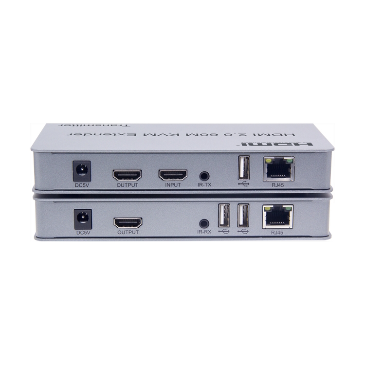 Китай сделал 4k 60hz Hdmi Версия 2,0 60m Hdmi Kvm расширитель по Ip с ИК и Usb