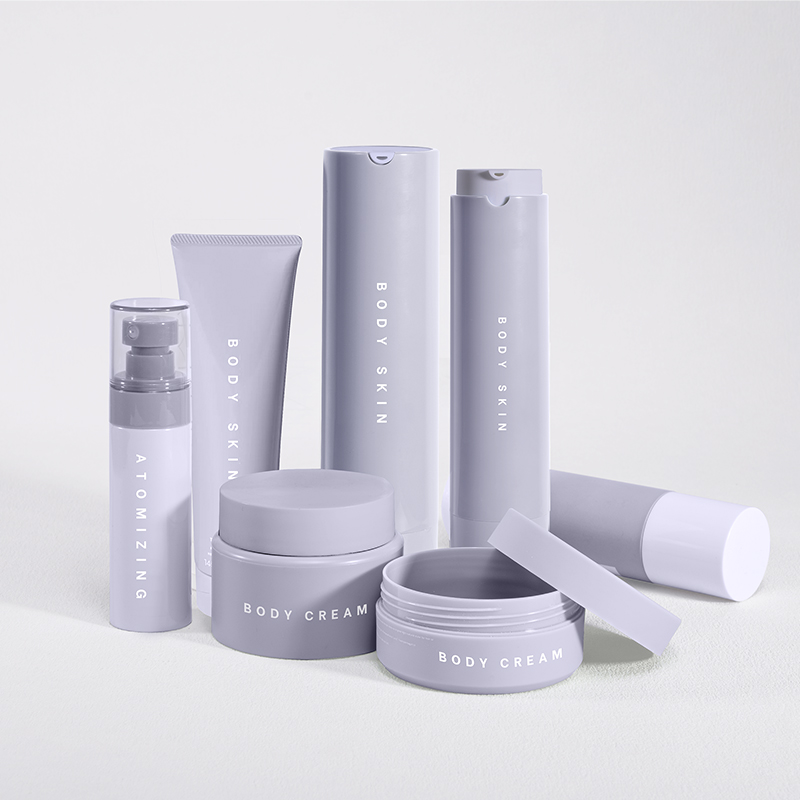 50 Ml 30ml Empty plastic Face Cream Lotion Custom Biodegradable Resistant Luxury Airless Pump bottle Sunscreen Packaging