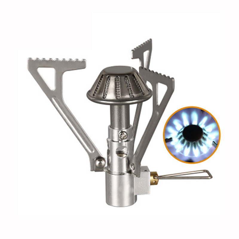Folding Outdoor Gas Stove Ultralight Pocket Picnic Cooking Gas Burners Survival Furnace Camping Stoves