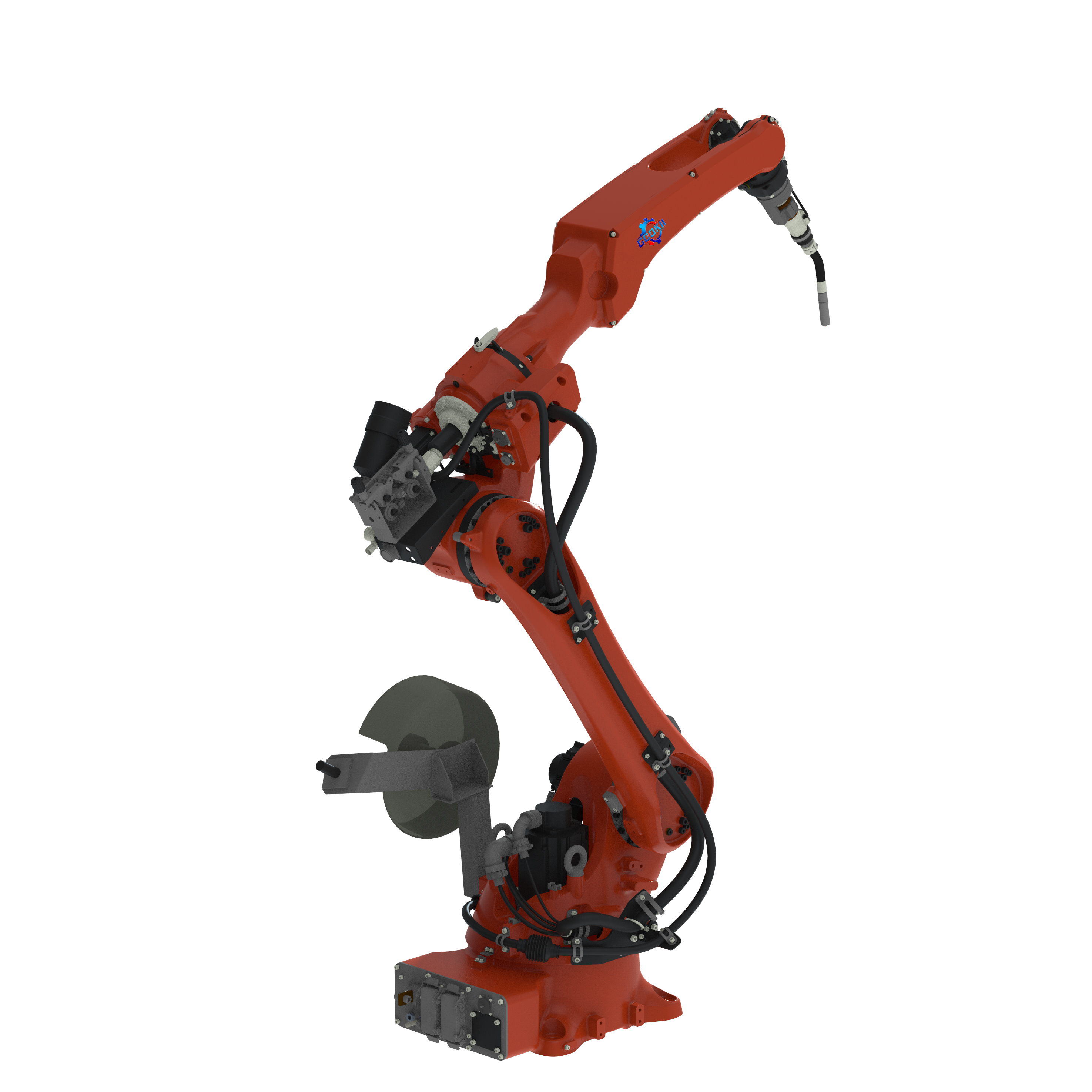 Gookiitech Soldador Тиг Миг промышленный Kuka Роботизированная рука от китайского производителя 6-осевой сварочный робот-манипулятор Fanuc сварочный робот