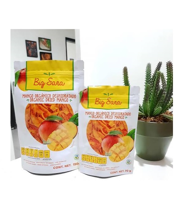 Sweet Dried Organic Mango Slice Premium Dry Fruit Quality 100 % Organic Delicious From 70 Grs