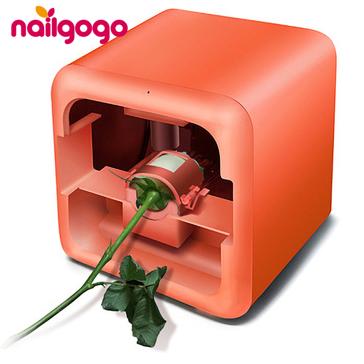 Nailgogo отличный умный мини-принтер с цветком цифровой говорящий розовый принтер