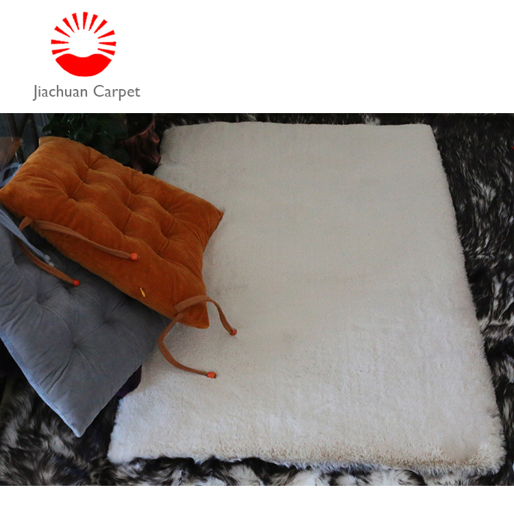 Ковер из искусственного меха кролика fourrure tapis fourrure blanc