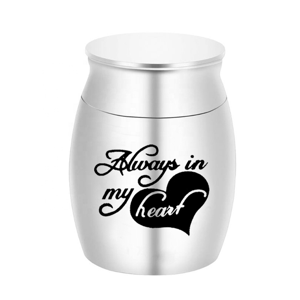 142X98mm Keepsake Jewelry for Human Pet Ashes Cremation Urn for Ashes Aluminum alloy Ashes Keepsake Pendant