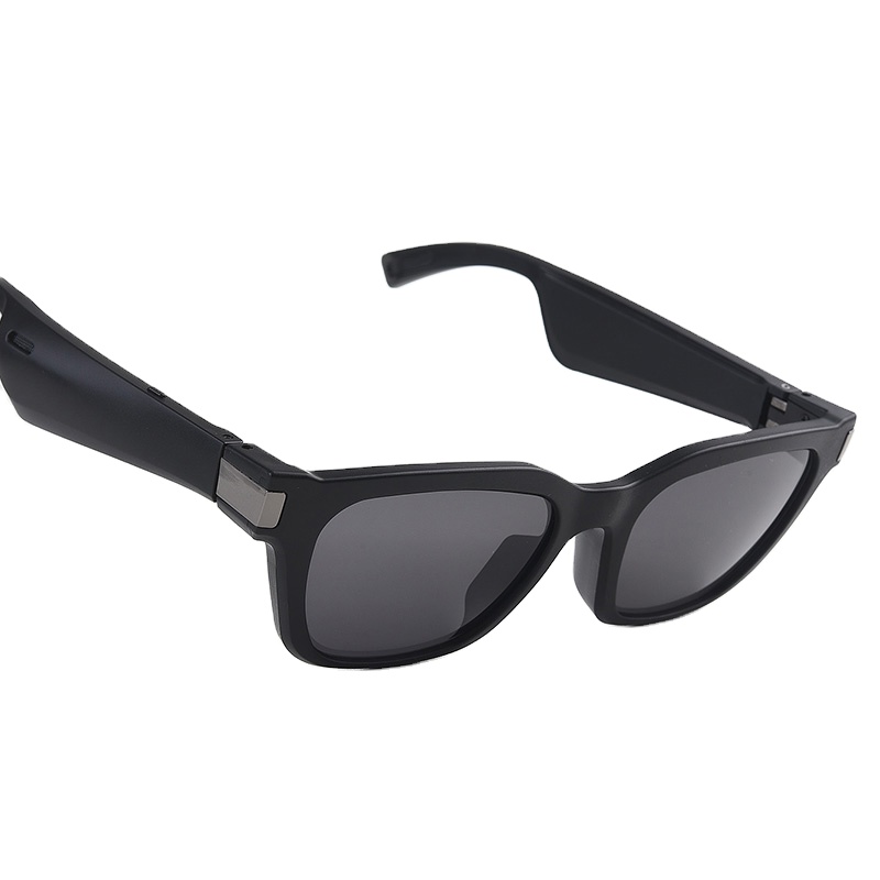 Open Ear Audio Replaceable Lens Waterproof IP65 Sunglasses for Outdoor Driving Phone Calls and Music