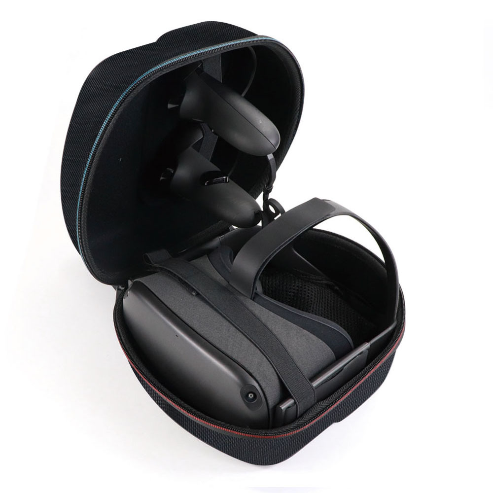 Жесткий Дорожный Чехол для игровой гарнитуры Oculus Quest 2 VR, контроллеры, аксессуары, водонепроницаемый чехол (только чехол)