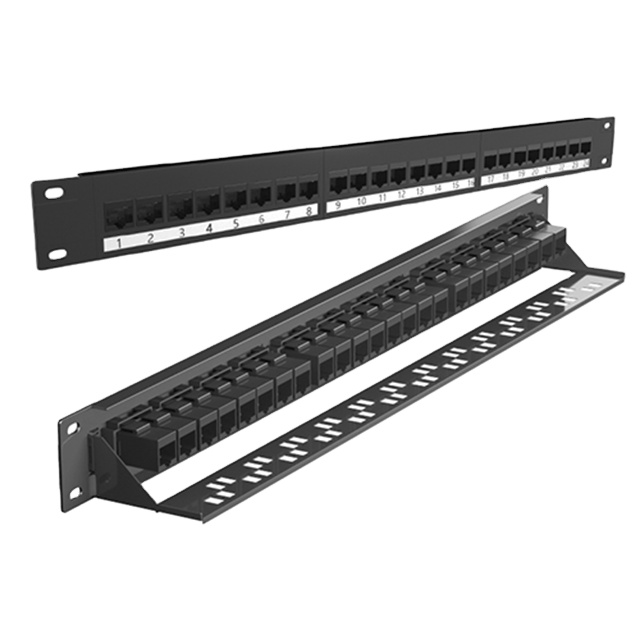 Патч-панель RJ45, патч-панель, 24 порта, патч-панели Cat6 Cat5e, стеллаж прямой поставки от производителя