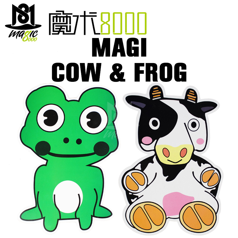 hot sell Magi Cow and Frog close up magic trick Halloween Day kids gift magician teaching material