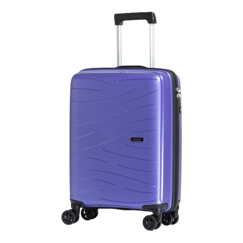 Luggage High Quality trolley luggage PP material aluminium trolley supper lighter hot item 2021 sale Fashion