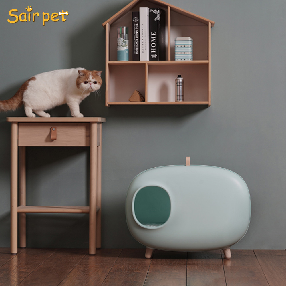 Кошачий наполнитель Sairpet, лидер продаж, лучшая оптовая продажа, высокое качество, экологически чистый закрытый туалет для кошек, кошачий наполнитель