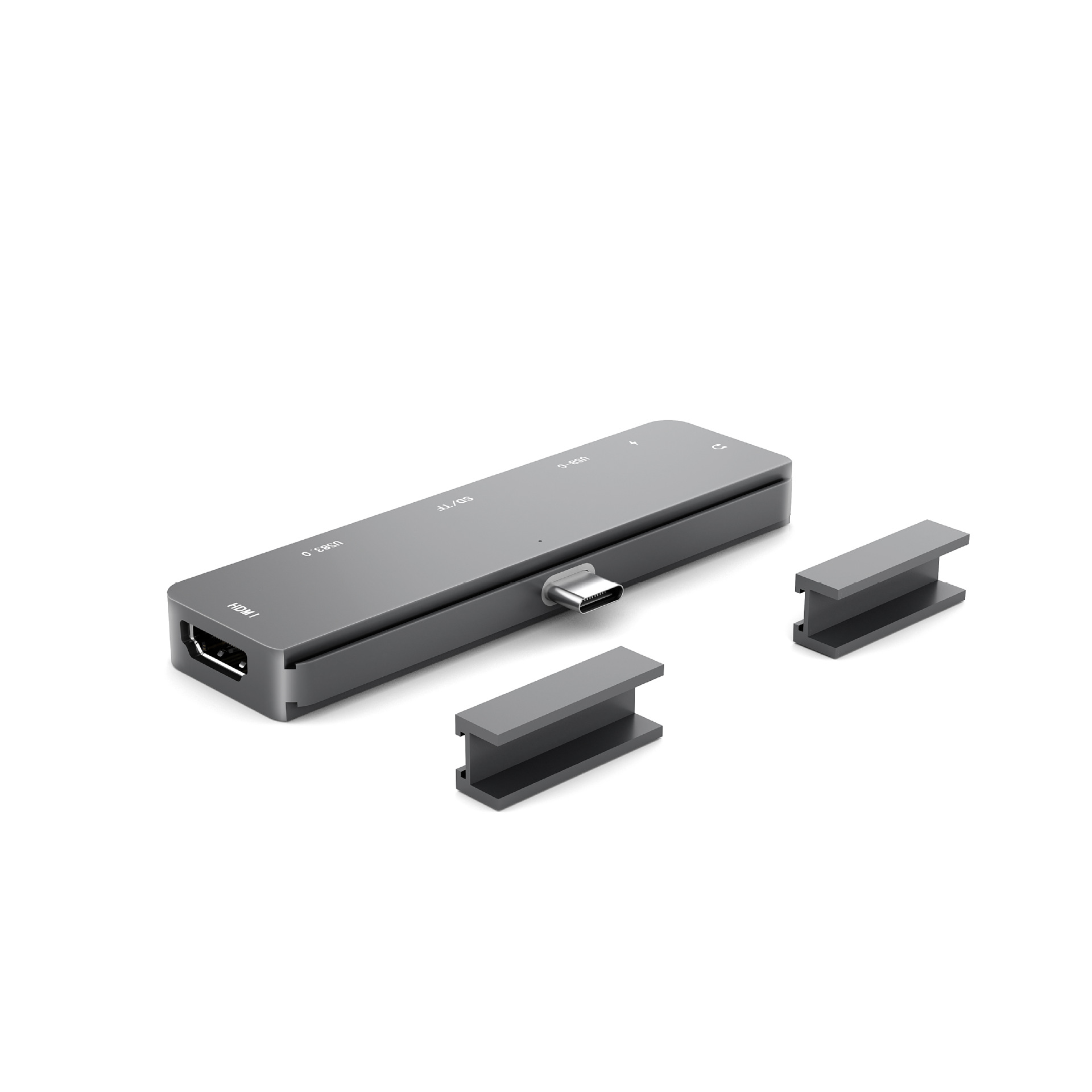 Дизайн многопортовый адаптер USB C с разъемом AUX USB3.0 SD TF
