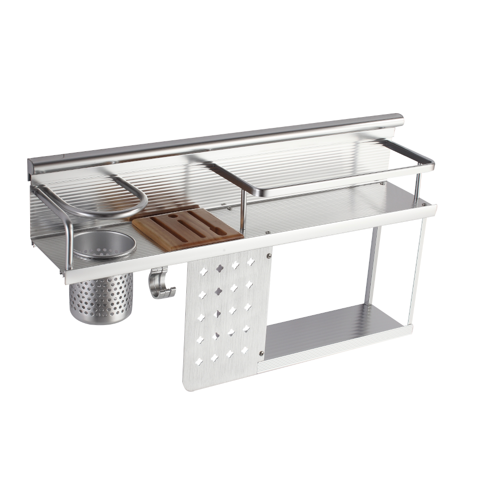 Modern wall mounting kitchen storage spice rack organizer dishstorage storage racks