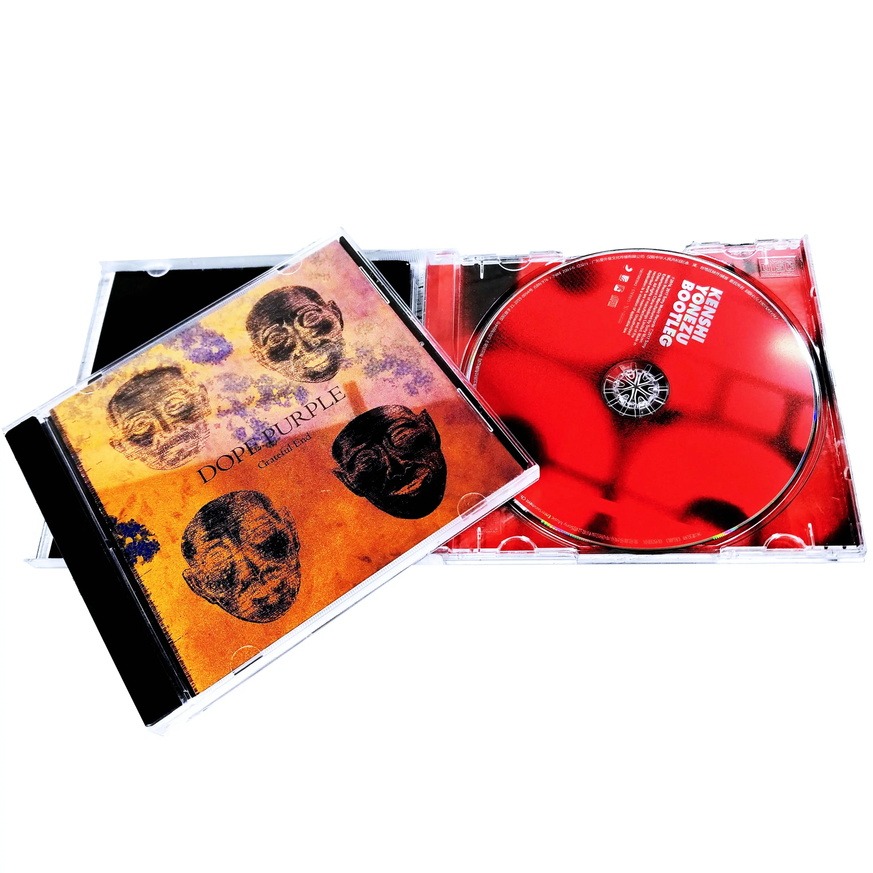 Sliver Disc in CD Replication Duplication Jewel Case CD Printing Services