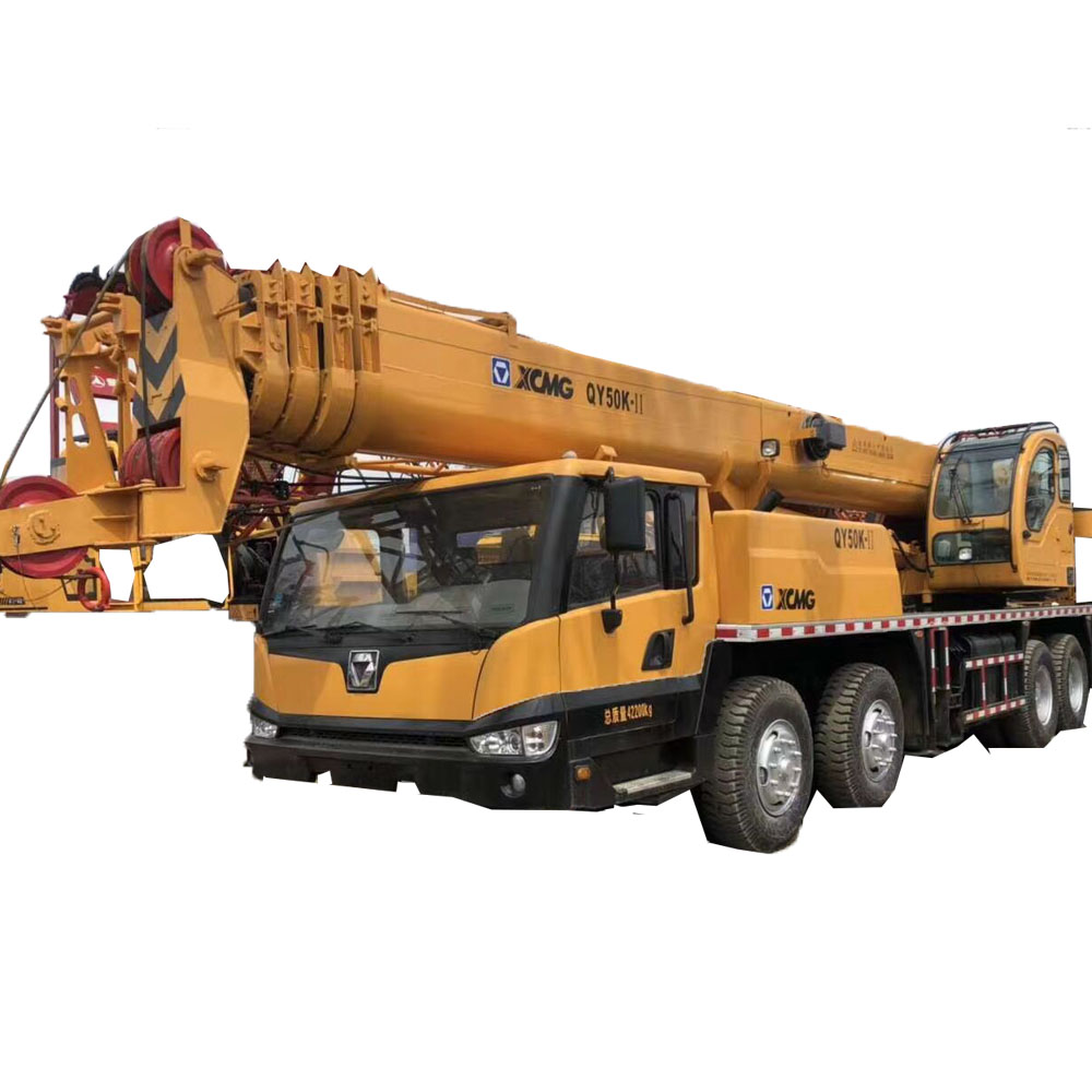 Cheap price hydraulic truck crane 50 ton mobile crane QY50KA-ll