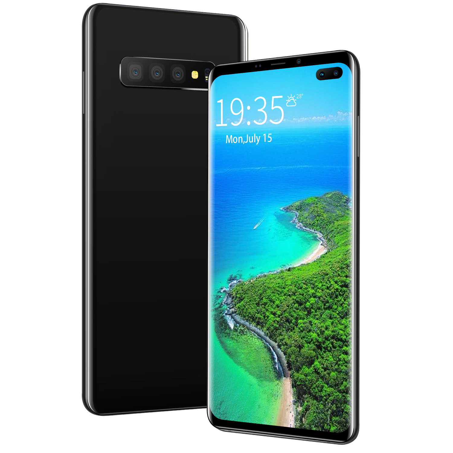 S10 + смартфоны разумная цена гарантированное послепродажное обслуживание оригинальный б/у разблокированный сотовый телефон