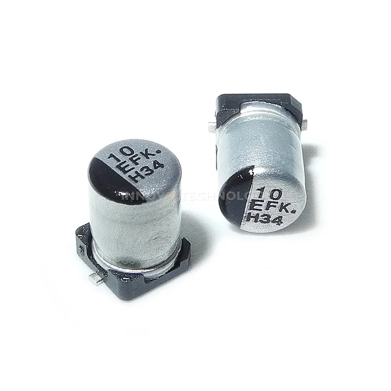 EEEFK1E100R EEE-FK1E100R 10EFK 10 мкФ 25V Алюминиевые Электролитические Конденсаторы Radial CAPC SMD 4,30 мм x 4,30 мм