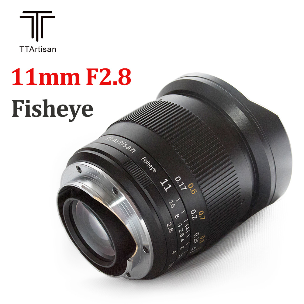 TTArtisan 11 мм F2.8 Полнокадровый ультра-широкий объектив рыбий глаз для Sony E Canon RF Nikon Z mount Camera A7R3 A7S A7RII A6300 Z6 Z7