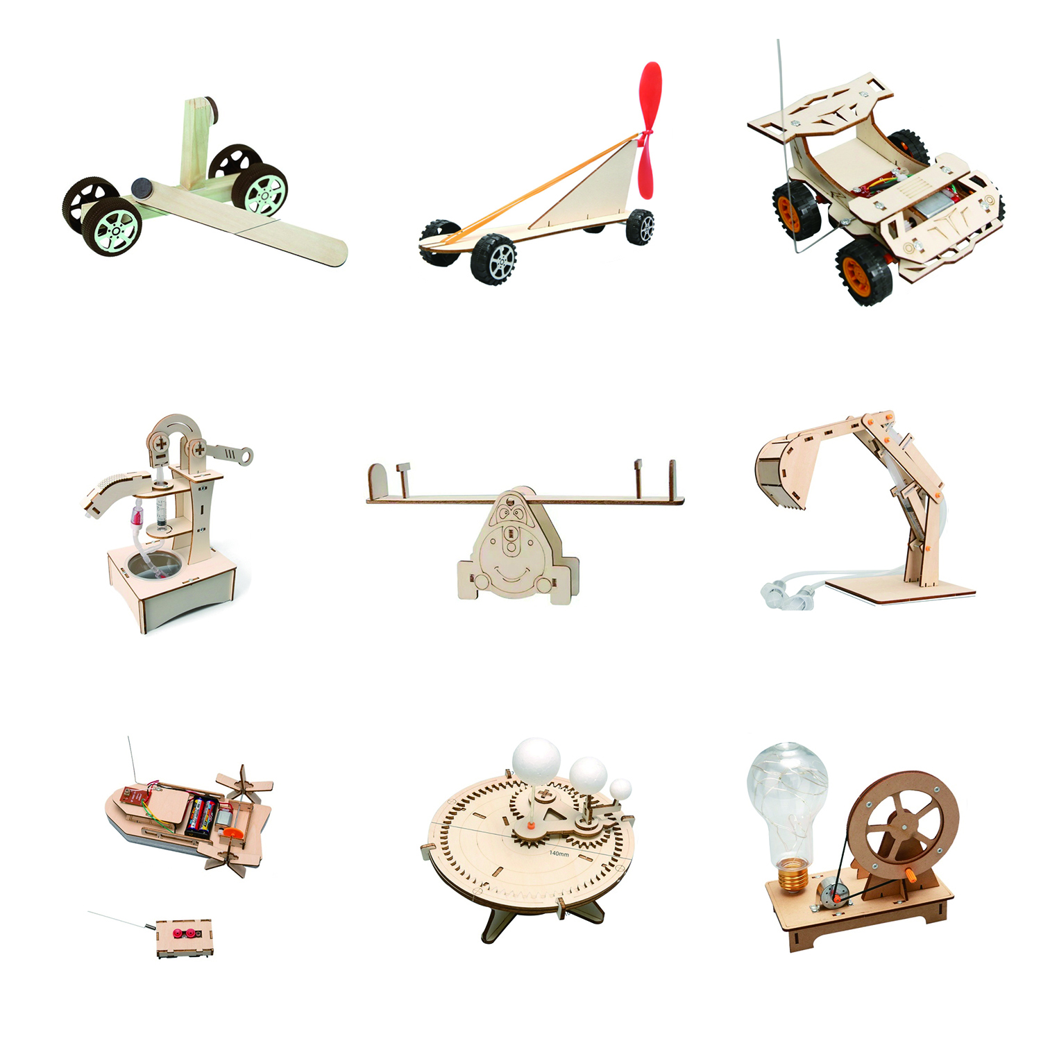 DIY assembly STEM toys stem science kit science equipment electronic toys educational equipment educational toys for teenagers
