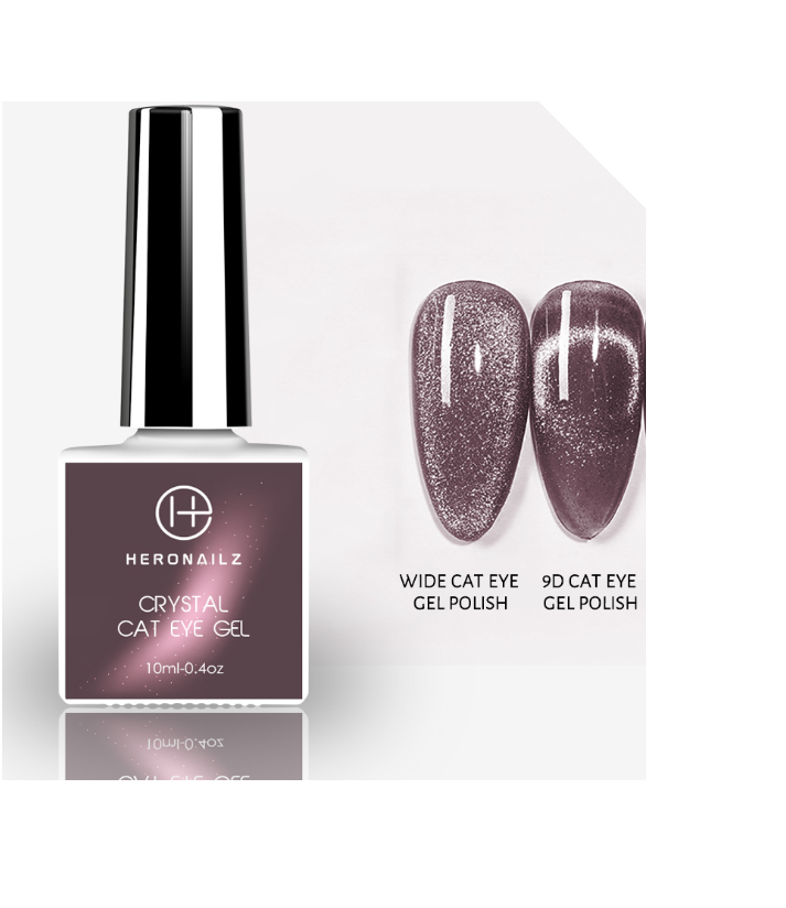 Free Sample Private Label 12 Colors Galaxy Cat Eye UV Gel Nail Polish Nail Art Design