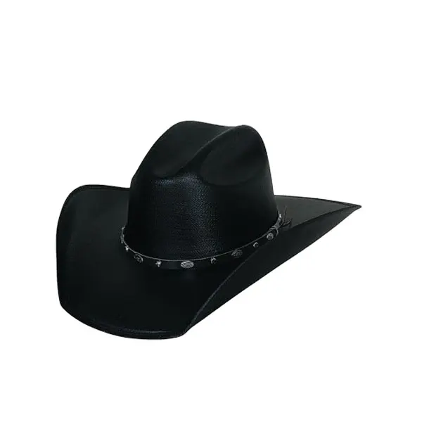 Wholesale Custom cheap leather cowboy hats for men with band
