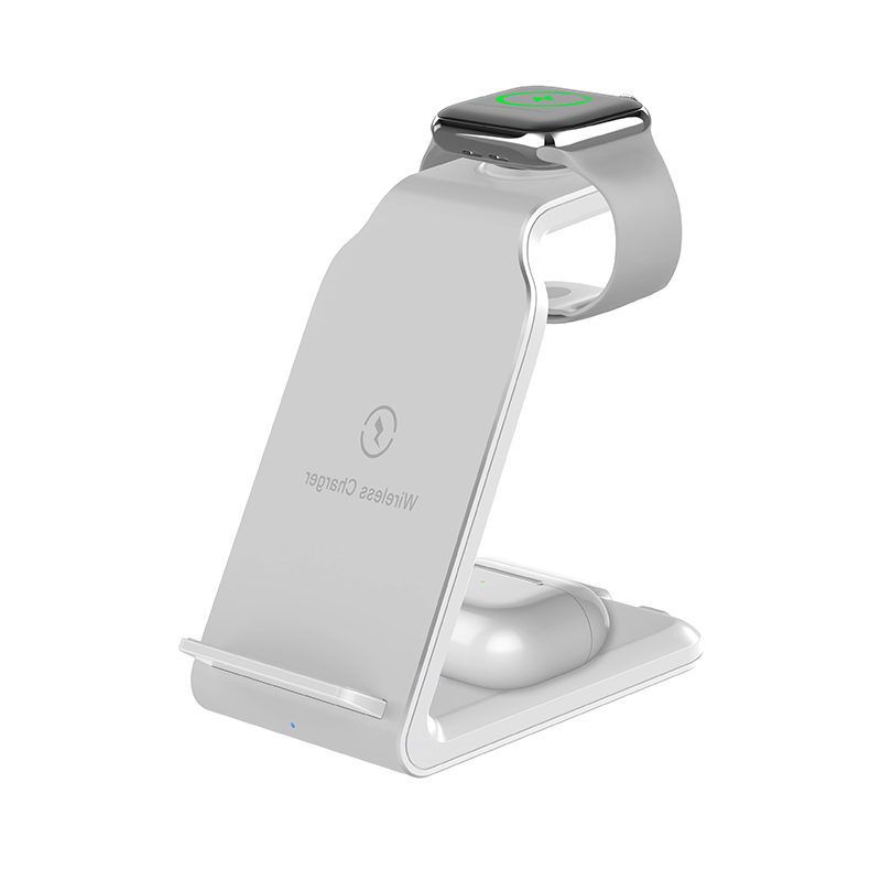 15W 3 in 1 Wireless Charging Portable Wireless Charger 15w qi 3 in 1 wireless standyour hands cell phone bracket