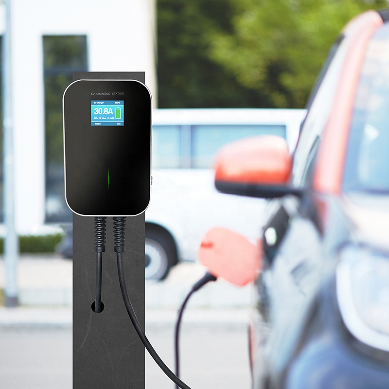 Электромобиль IEC 62196 IP66, зарядная станция для электромобилей с кабелем типа 2