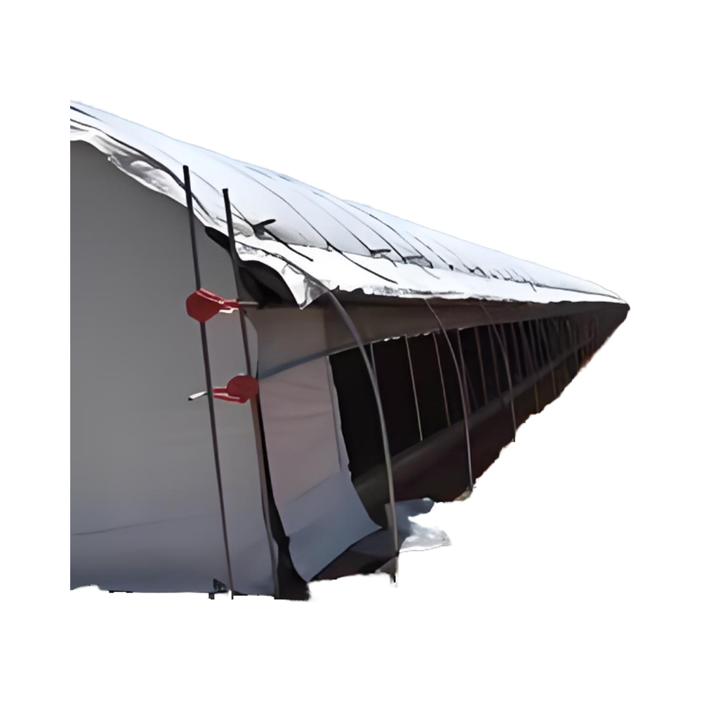 Factory Direct Large Scale Animal Husbandry Greenhouses Optimal Poultry Animal Farms Breeding Durable Film Plastic Steel PE