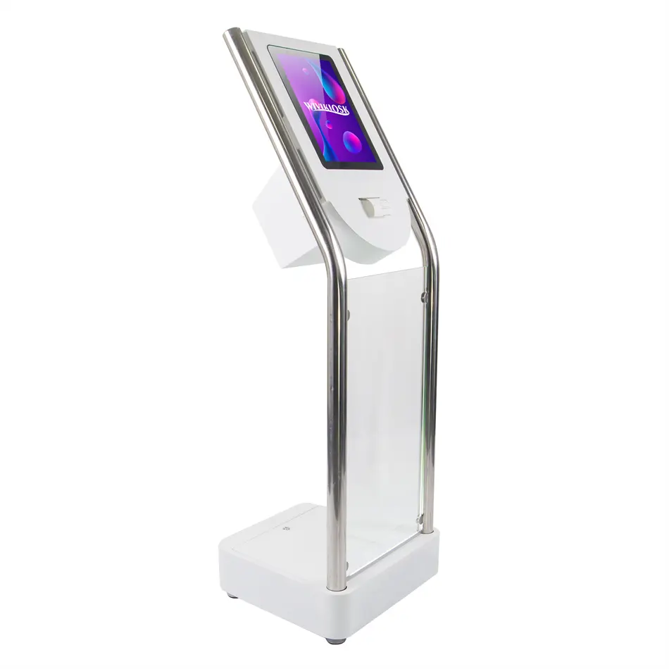 Factory Supply Touch Screen Kiosk With Auto Cutter For Queue System/queue Ticket