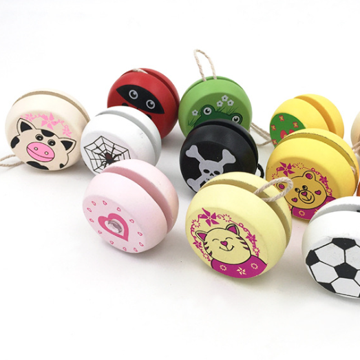 wooden yoyo