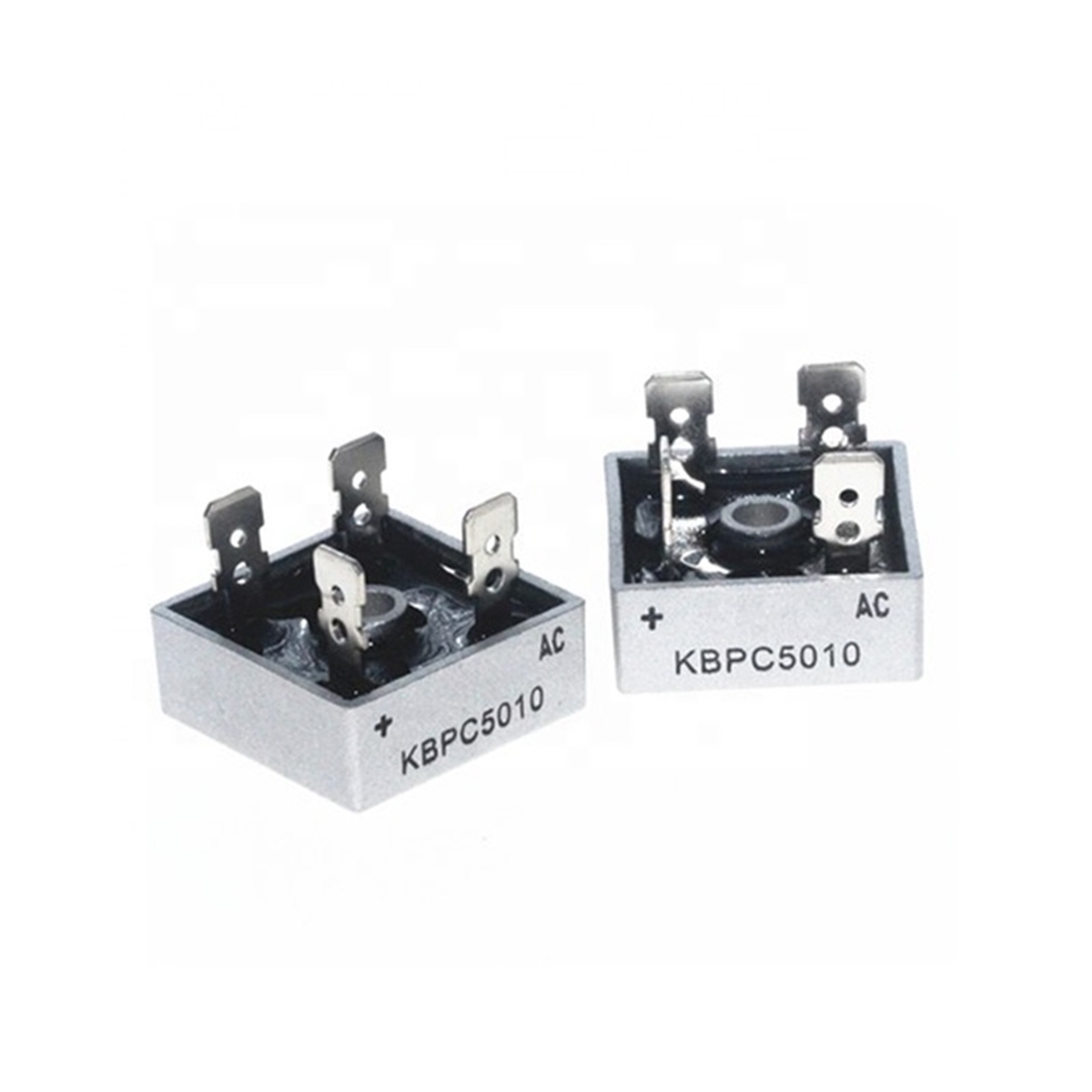 Квадратный выпрямительный мост Jiasheng KBPC5010 5010, 50 а/1000 В, модуль высокой мощности для стека моста KBPC5010
